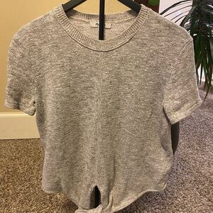 Madewell Heather Gray Short Sleeve Tee